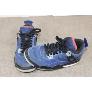 Nike Air Jordan 4 Retro Winterized Loyal Blue GS CQ9745-401  4.5Y Youth Sneakers